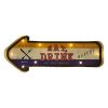 Retro Schild EAT DRINK mit Licht