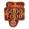 Retro-Schild GOOD FOOD mit Licht