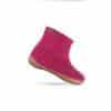 Wollstiefel (100% reine Wolle) - Modell Pink mit Gummisohle