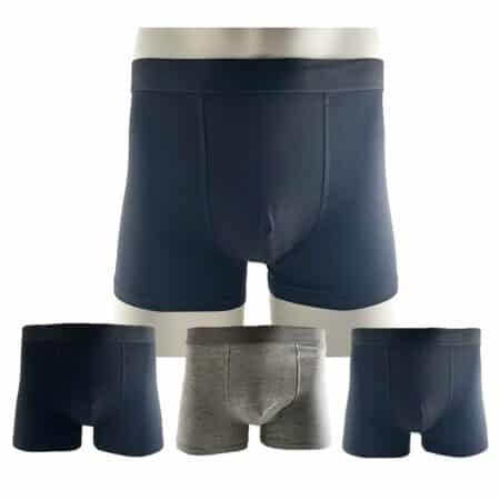 3 Paar Bambus-Unterhosen / Boxershorts für Herren