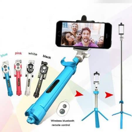 Selfie Stick mit Stativ und Bluetooth